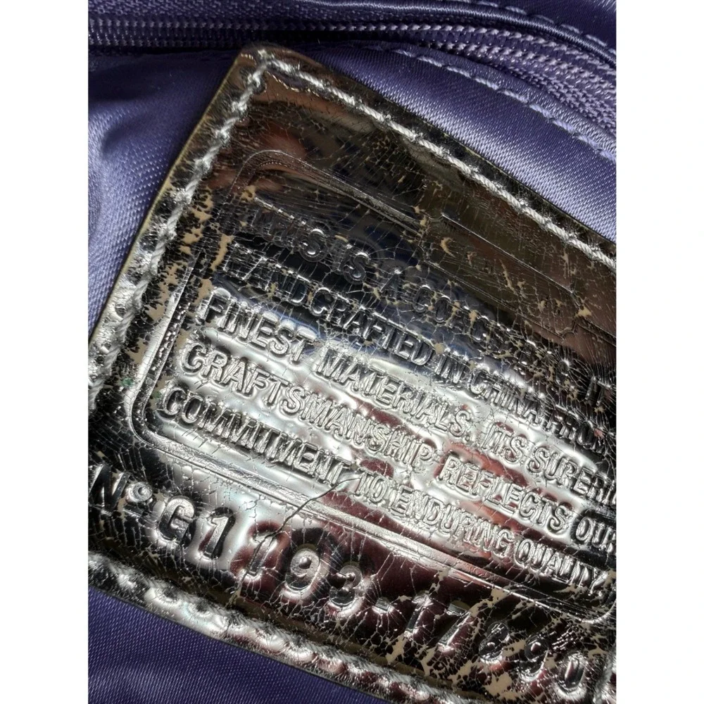 Coach Poppy Glam Tote 17890 Black Gray Signature‎ Shoulder Bag Canvas 2011 Clean